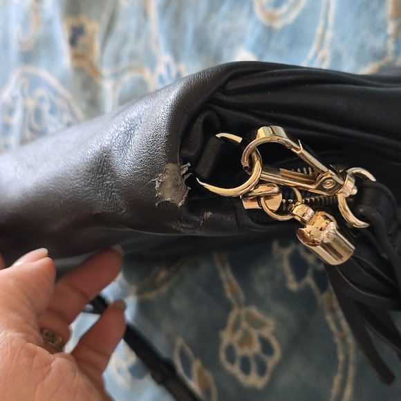 Black Crossbody Vegan Bag - Picture 13 of 14